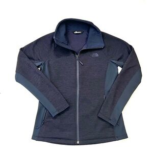 The North Face Arcata Full Zip Athletic Lightweight Jacket Navy Blue Sz M